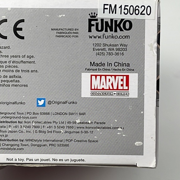 Funko Pop Thor Secret Wars 97 Marvel Collector Corps Exclusive NIB - Picture 9 of 14